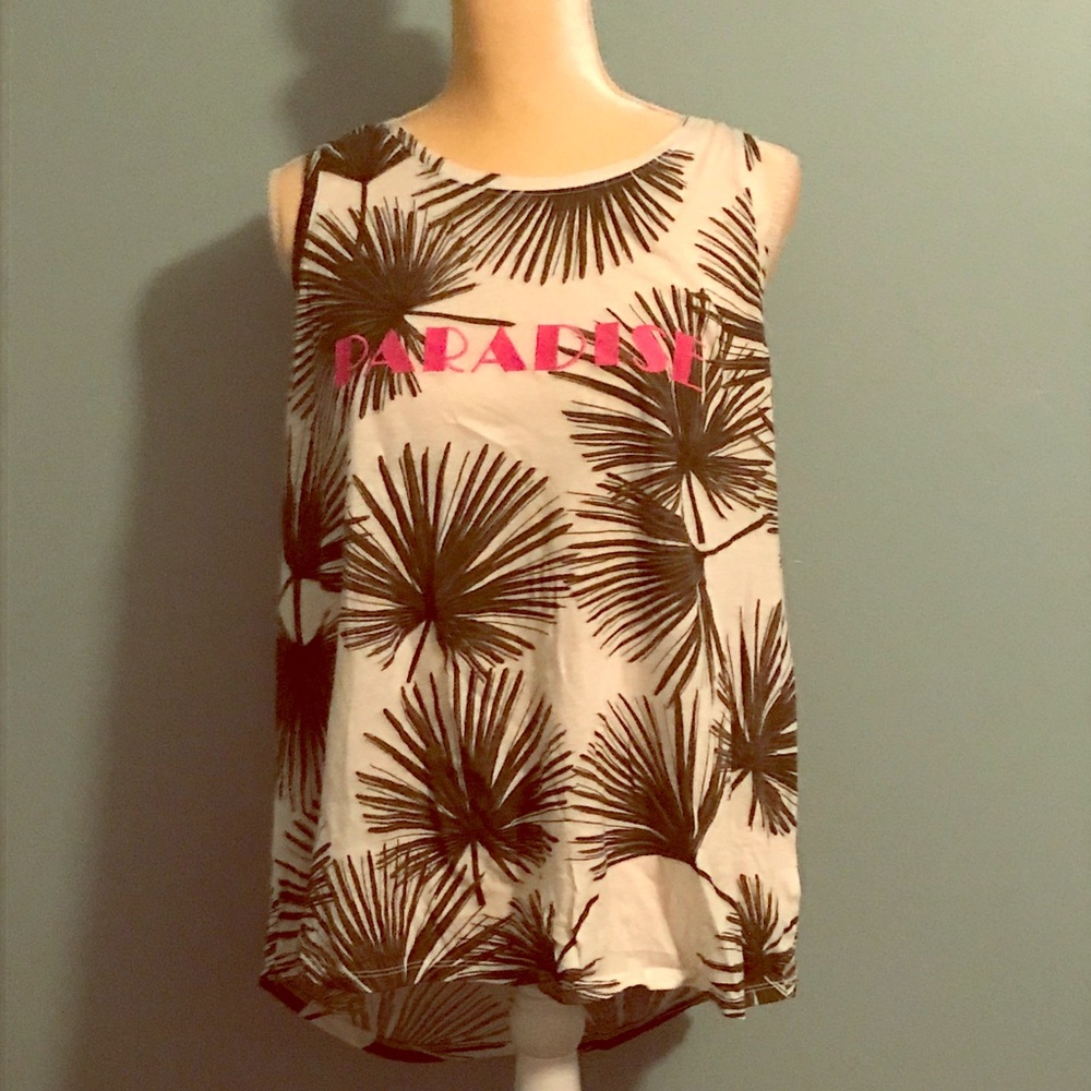 Graphic tank top